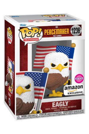 FUNKO POP EAGLY AMAZON FLOCKED