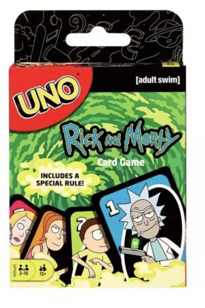 CARTAS UNO RICK AND MORTY(VERSION INGLESA)