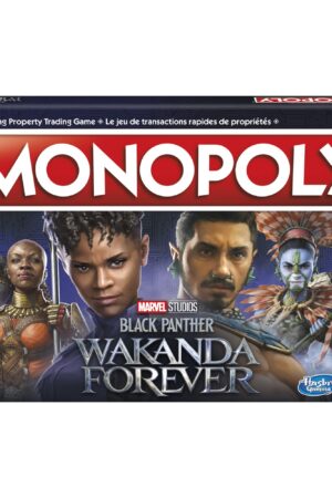 MONOPOLY BLACK PANTHER WAKANDA FOREVER