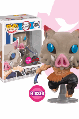 FUNKO POP  INOSUJE HASHIBIRA DEMON SLAYER FLOCKED