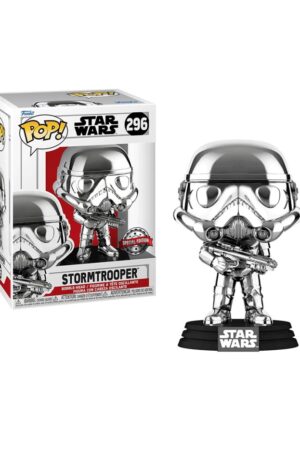 FUNKO STAR WARS STORMTROOPER PLATEADO EXCLUSIVO