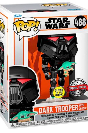 FUNKO POP STAR WARS DARK TROOPER WHIT CHILD