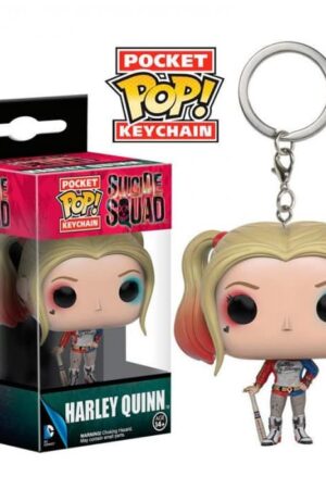 LLAVERO POP POCKET KEYCHAIN HARLEY QUINN