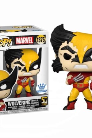 FUNKO POP WOLVERINE BATTLE DAMAGE MARVEL WOLVERINE 50 YEARS EXCLUSIVE