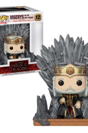 FUNKO POP DELUXE VISERYS ON THE IRON THRONE 12 HOUSE OF THE DRAGON: DAY OF THE DRAGON