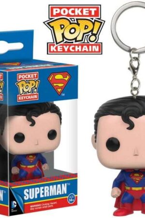 LLAVERO POP KEYCHAIN SUPERMAN DC COMICS