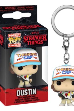 LLAVERO FUNKO POP! DUSTIN (STRANGER THINGS 4)
