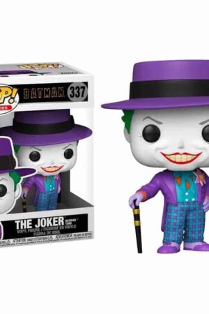FUNKO POP THE JOKER 337 BATMAN 1989 DC COMICS