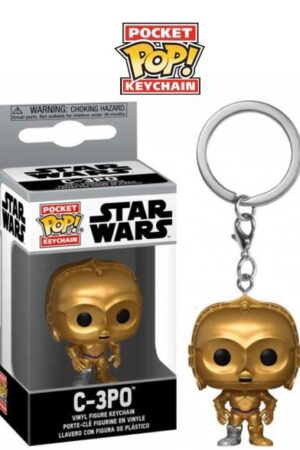 LLAVERO  KEYCHAIN FUNKO POP C3PO STAR WARS