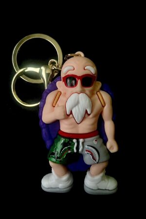 LLAVERO SILICONA MAESTRO ROSHI DRAGON BALL