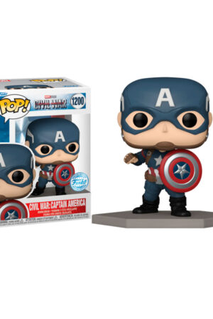 FUNKO POP CIVIL WAR CAPTAIN AMERICA 1200 SPECIAL EDITION MARVEL