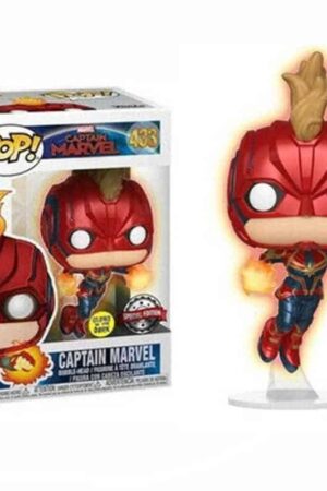 FUNKO POP CAPTAIN MARVEL 433 CAPITANA MARVEL GITD SPECIAL EDITION