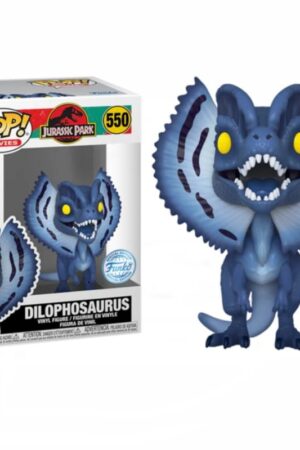 FUNKO POP DILOPHOSAURUS (MOONLIGHT) 550 JURASSIC PARK SPECIAL EDITION