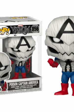 FUNKO POP VENOM POISON CAPTAIN AMERICA  856