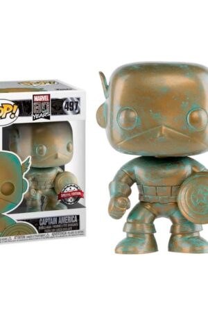 FUNKO POP CAPTAIN AMERICA 80 YEARS METALIZADO