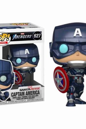 FUNKO POP CAPITÁN AMÉRICA 627 AVENGERS MARVEL GAMERVERSE