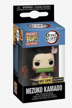 LLAVERO POP DEMON SLAYER NEZUKO KAMADO HOT TOPIC EXCLUSIVE