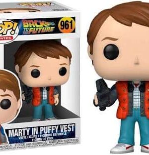 FUNKO POP BACK TO THE FUTURE MARTY IN PUFFY VEST