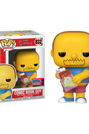 FUNKO POP THE SIMPSON COMIC BOOK GUY (CAJA DAÑADA)