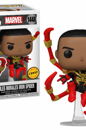 FUNKO POP! MILES MORALES IRON SPIDER (CHASE) - MARVEL