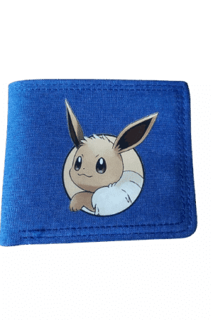 CARTERA POKEMON EEVEE AZUL