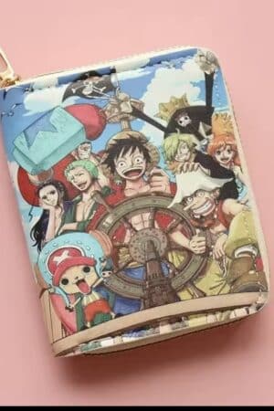 MONEDERO CREMALLERA PERSONAJES ONE PIECE