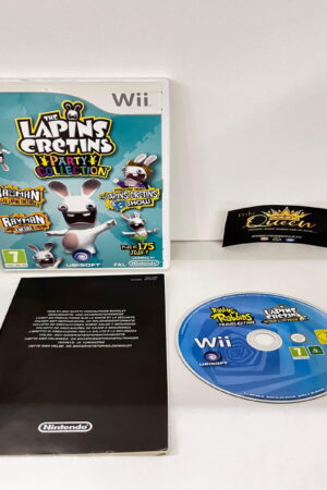 VIDEOJUEGO NINTENDO WII RAYMAN RAVING RABBIDS PARTY COLLECTION