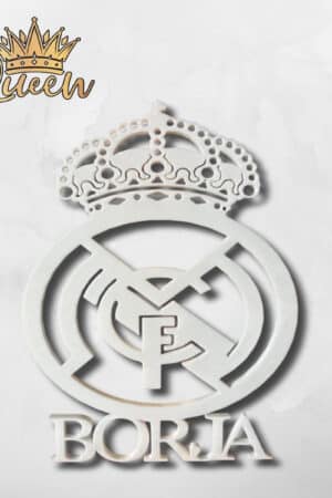 IMPRESION 3D ESCUDO REAL MADRID