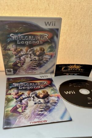 VIDEOJUEGO NINTENDO WII SOULCALIBUR LEGENDS