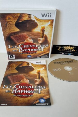 VIDEOJUEGO NINTENDO WII LOS CABALLEROS  DE BAPHOMET