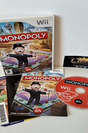 VIDEOJUEGO NINTENDO WII MONOPOLY