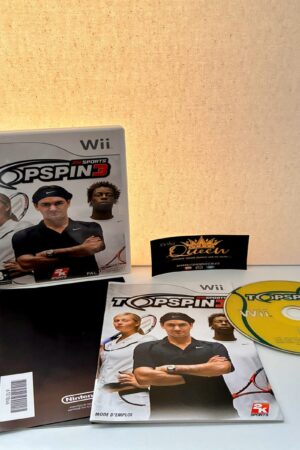 VIDEOJUEGO NINTENDO WII TOPSPIN 3 2KSPORTS