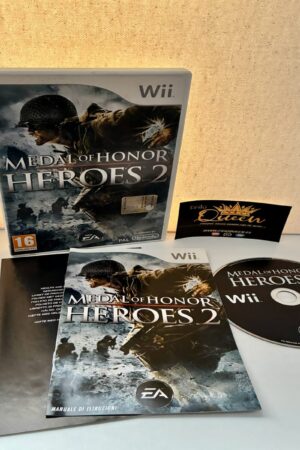 VIDEOJUEGO NINTENDO WII MEDAL OF HONOR HEROES 2