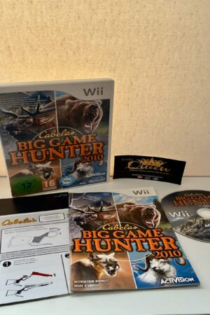 VIDEOJUEGO NINTENDO WII BIG GAME HUNTER 2010