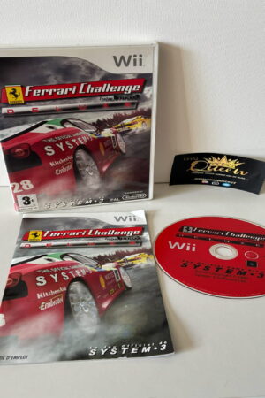 VIDEOJUEGO NINTENDO WII FERRAR CHALLENGUE DELUXE