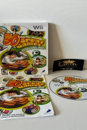 VIDEOJUEGO NINTENDO WII FAMILY PARTY OUTDOOR FUN