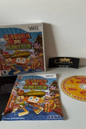 VIDEOJUEGO NINTENDO WII SAMBA AMIGO