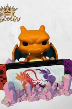SOPORTE NINTENDO SWITCH Y OLED VERSION CRISTAL MULTICOLOR