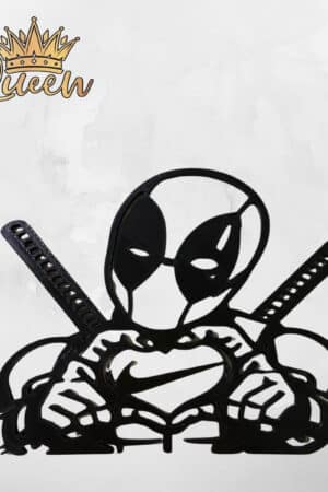 LAMINA IMPRESORA 3D DEADPOOL CON DISEÑO ESPECIAL