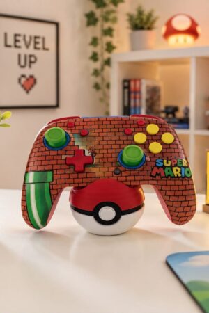 IMPRESION 3D SOPORTE MANDO PRO SWITCH POKEBALL POKEMON
