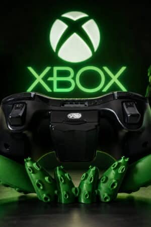 IMPRESION 3D SOPORTE MANDO XBOX DISEÑO PULPO