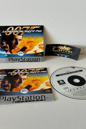 VIDEOJUEGO PLAYSTATION 1  007 EL MUNDO NUNCA ES SUFICIENTE