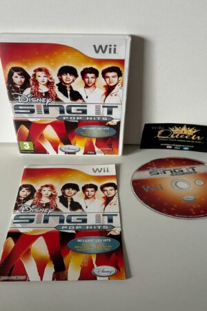 VIDEOJUEGO WII DISNEY SING POP HITS