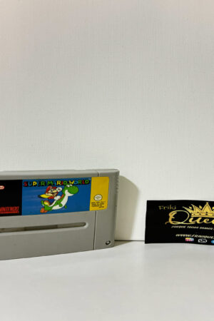 VIDEOJUEGO SUPER NINTENDO SUPER MARIO WORLD