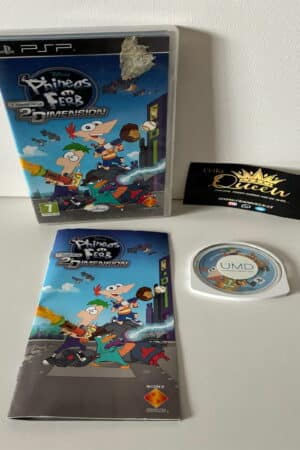 VIDEOJUEGO PS PHINEAS Y FERB A TRAVES DE LA SEGUNDA DIMENSION