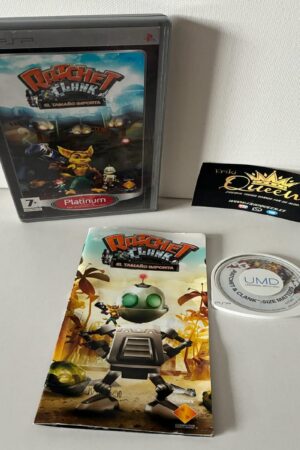 VIDEOJUEGO PSP RATCHET CLANK EL TAMAÑO IMPORTA