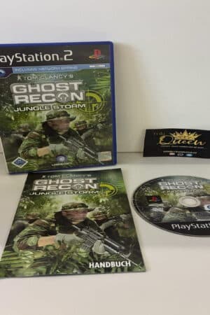 VIDEOJUEGO PLAYSTATION 2 GHOST RECON JUNGLE STORM