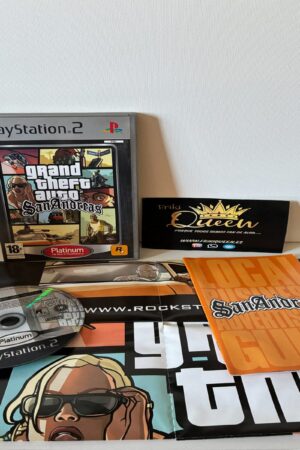 VIDEOJUEGO XBOX 360 GRAND THEFT AURO SAN ANDREAS PLATINIUM