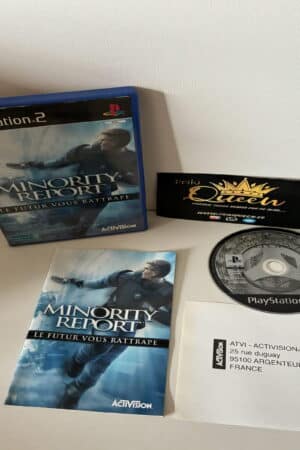 VIDEOJUEGO PLAYSTATION 2 MINORITY REPORT