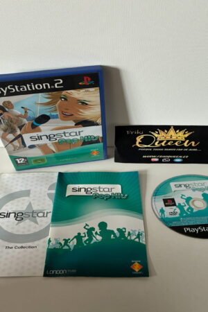 VIDEOJUEGO PLAYSTATION 2 SING STAR POP HITS